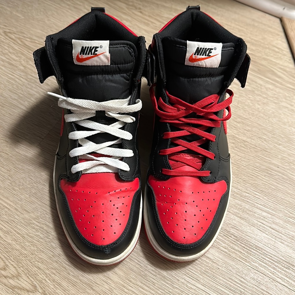 Nike dunks for sale high tops . Worn minimally! Size 8 in men.